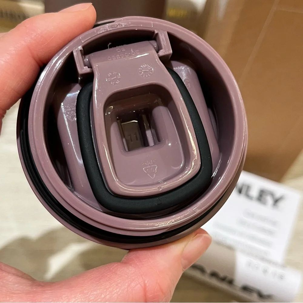 STANLEY Aerolight Transit Bottle Cup 20 Oz CASHMERE Rose Pink Gold - Picture 9 of 11